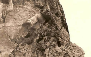 Corda doppia in Dolomiti - anni '50