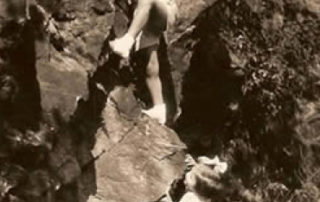 Baby arrampicata in Valsesia - anni '30